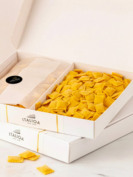 ravioletti di bollito brasato